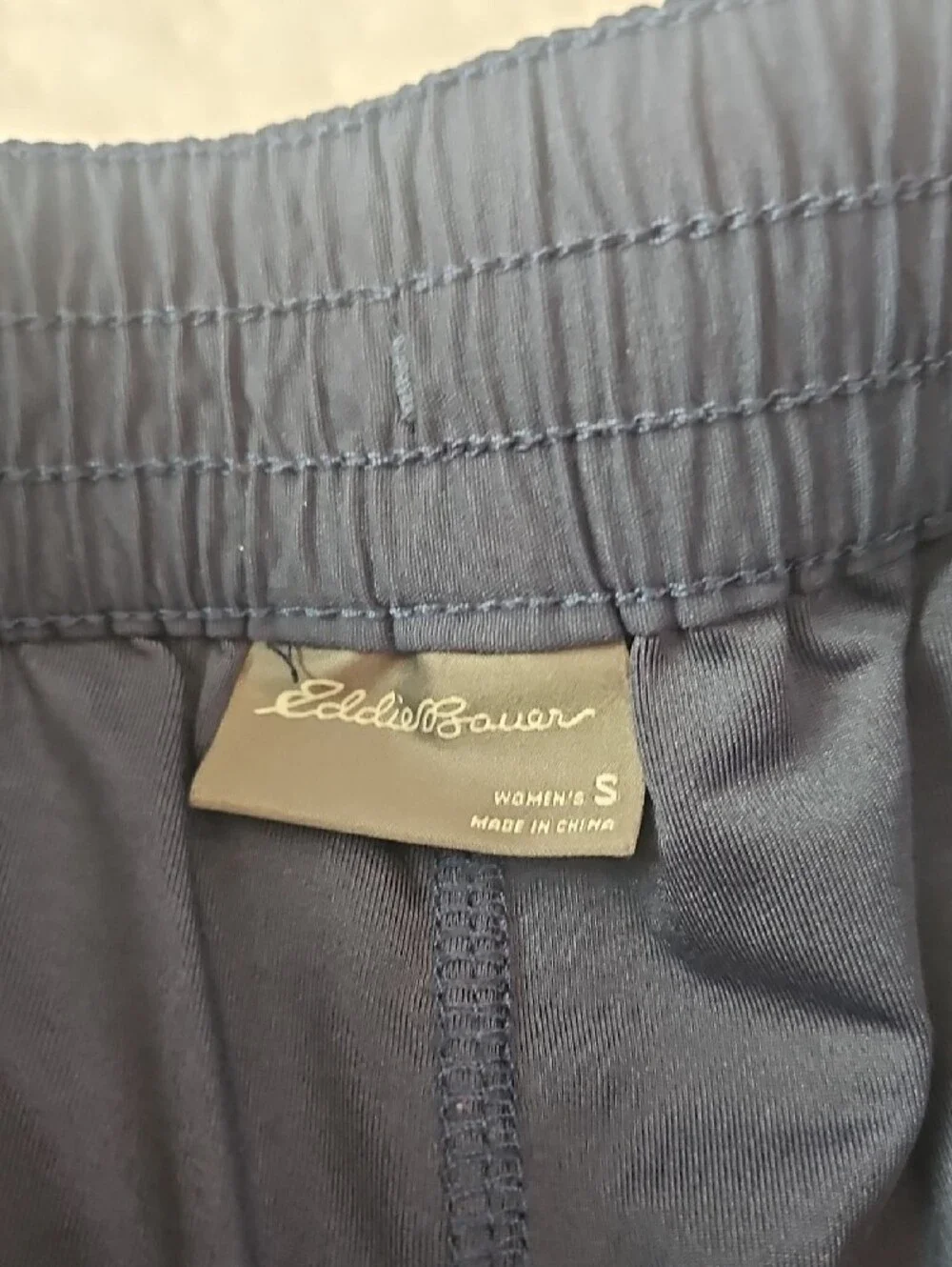 Eddie Bauer Navy Blue Drawstring Active Skort (S)